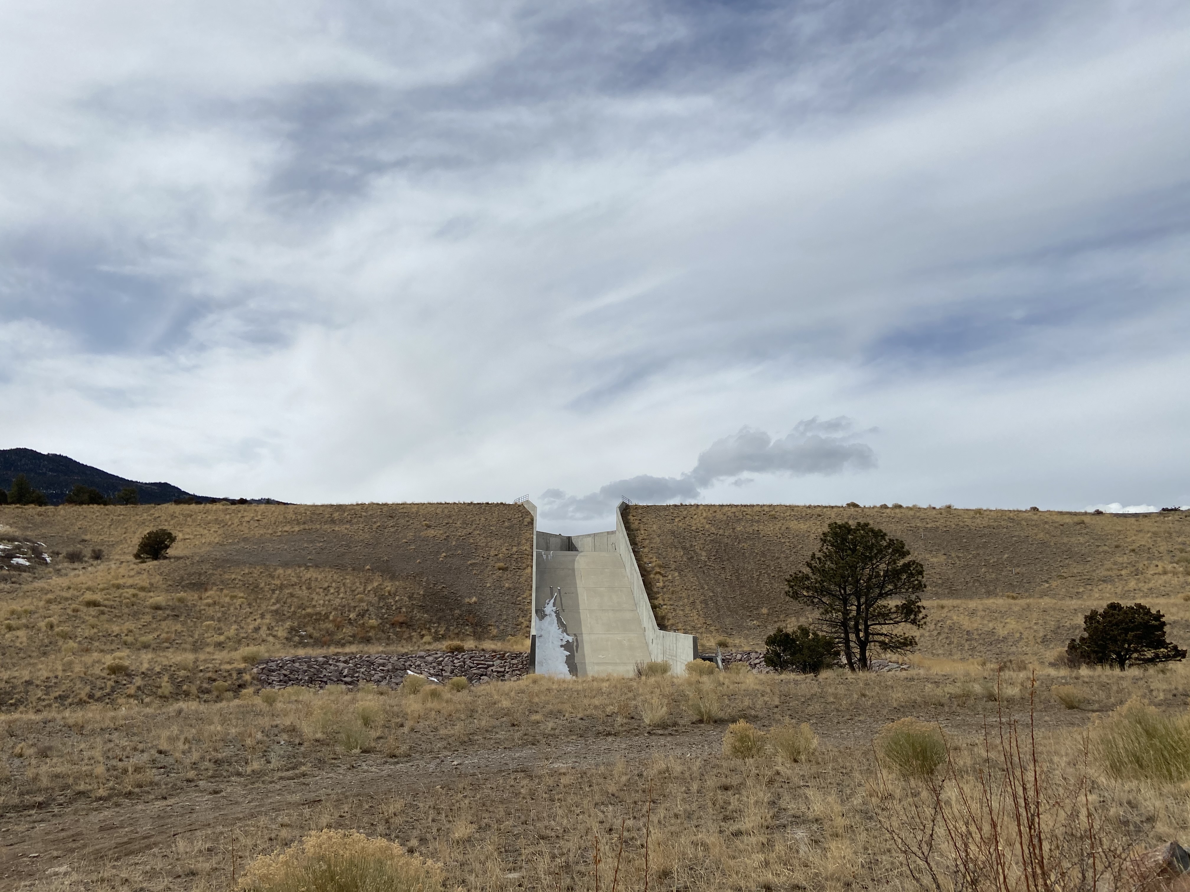 Terrace Reservoir Spillway on Alamosa River