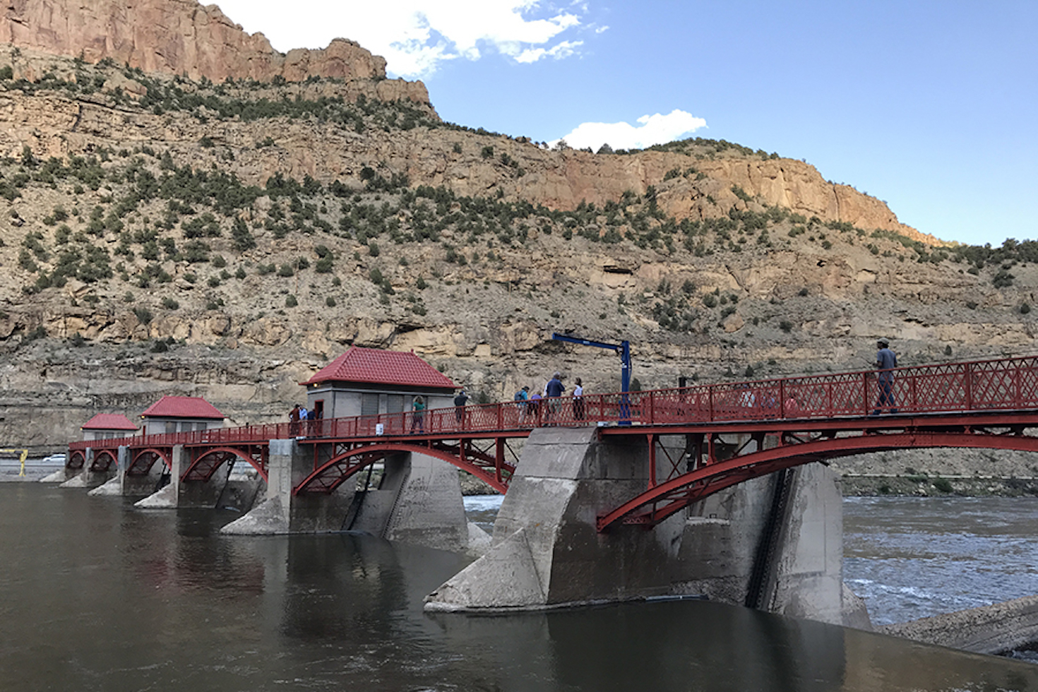 Bridge in the 15 Mile Reach, Colorado River