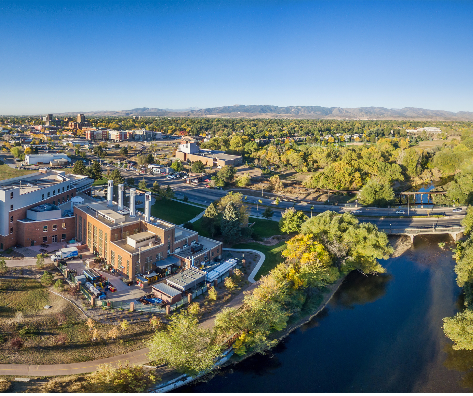 Cache La Poudre River in Fort Collins, Colorado